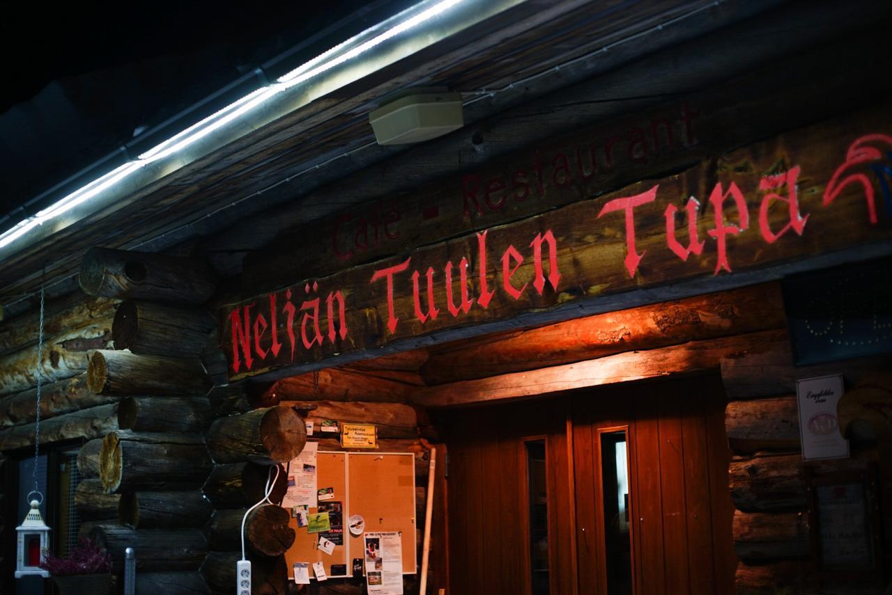 Neljaen Tuulen Tupa Acomodação com café da manhã Kaamanen Exterior foto